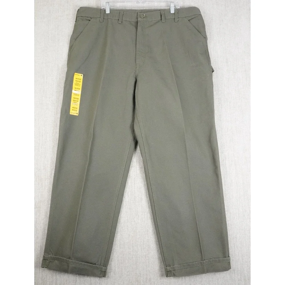 Carhartt B11 MOS Washed-Duck Work Dungaree Pant 44x32 Original Fit Straight Leg